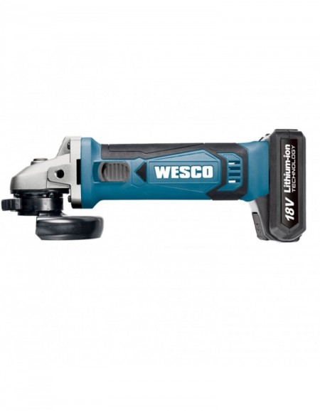 MAQ. WESCO PULIDORA ANGULAR 115MM 18V DE LITIO